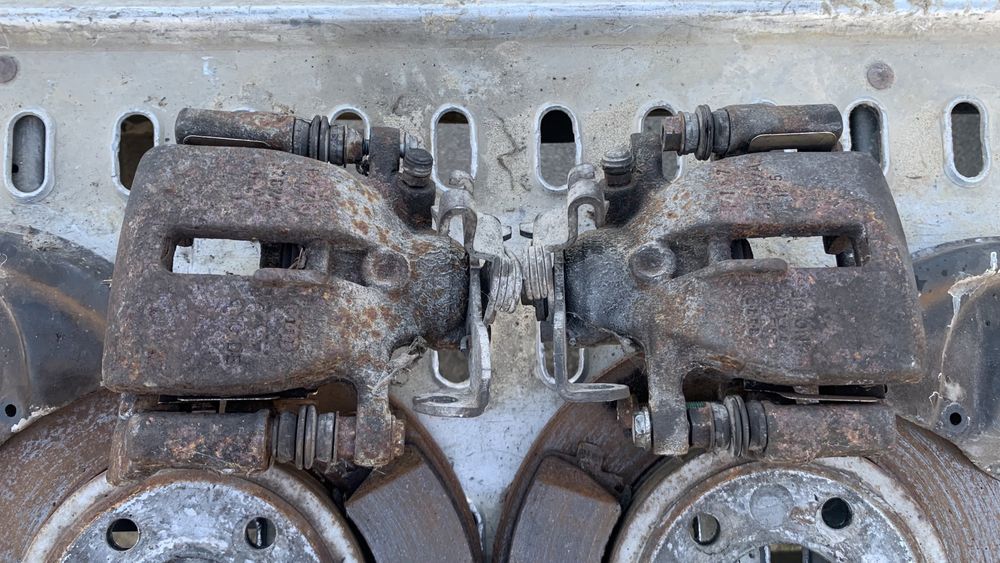 SWAP hamulcy tył na 288mm tarcze zaciski osłony AUDI A4 B6 B7 Exeo