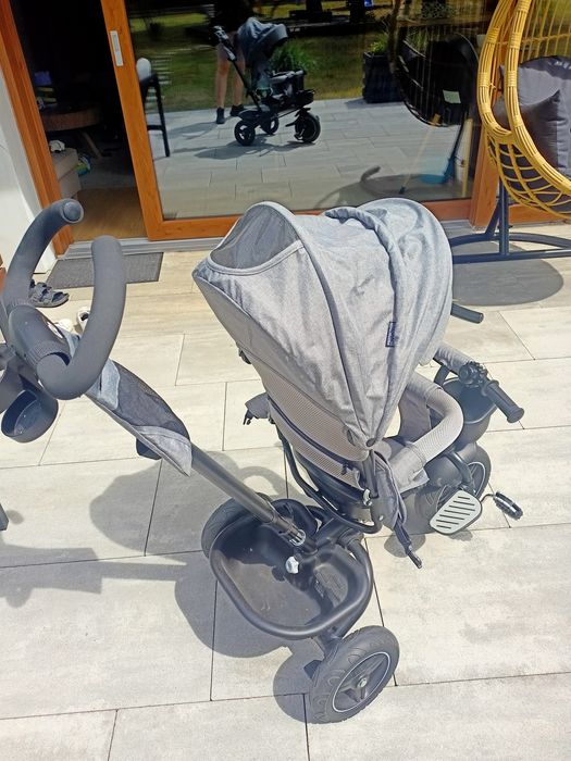 Rowerek trójkołowy Kinderkraft Aveo 2w1 szary