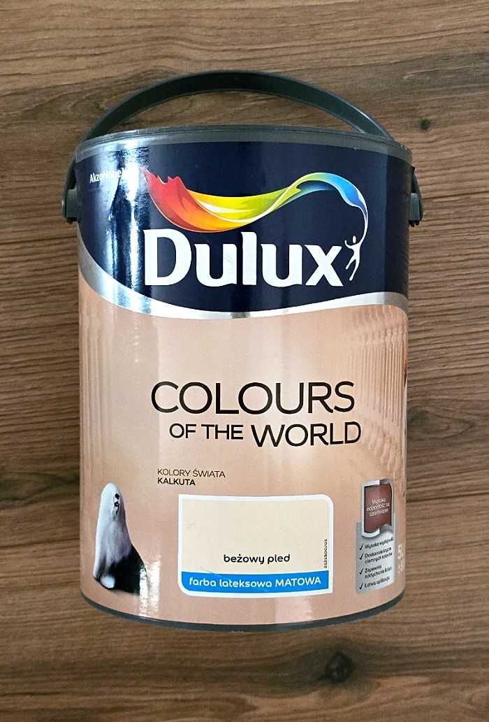 Farba Dulux Colours of the Wolrd Beżowy Pled 5l