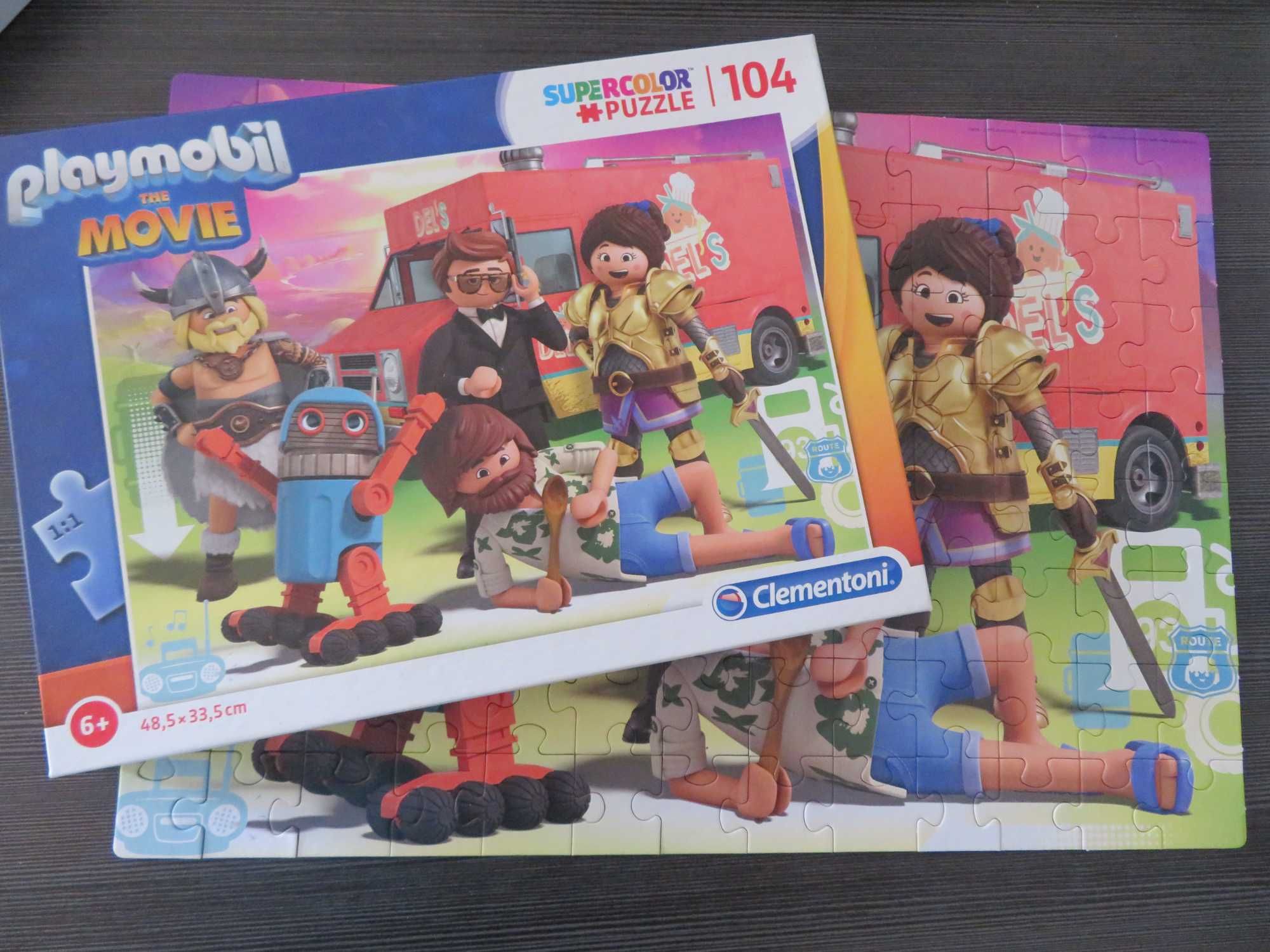 Puzzle, układanka Playmobil, 104 elementy