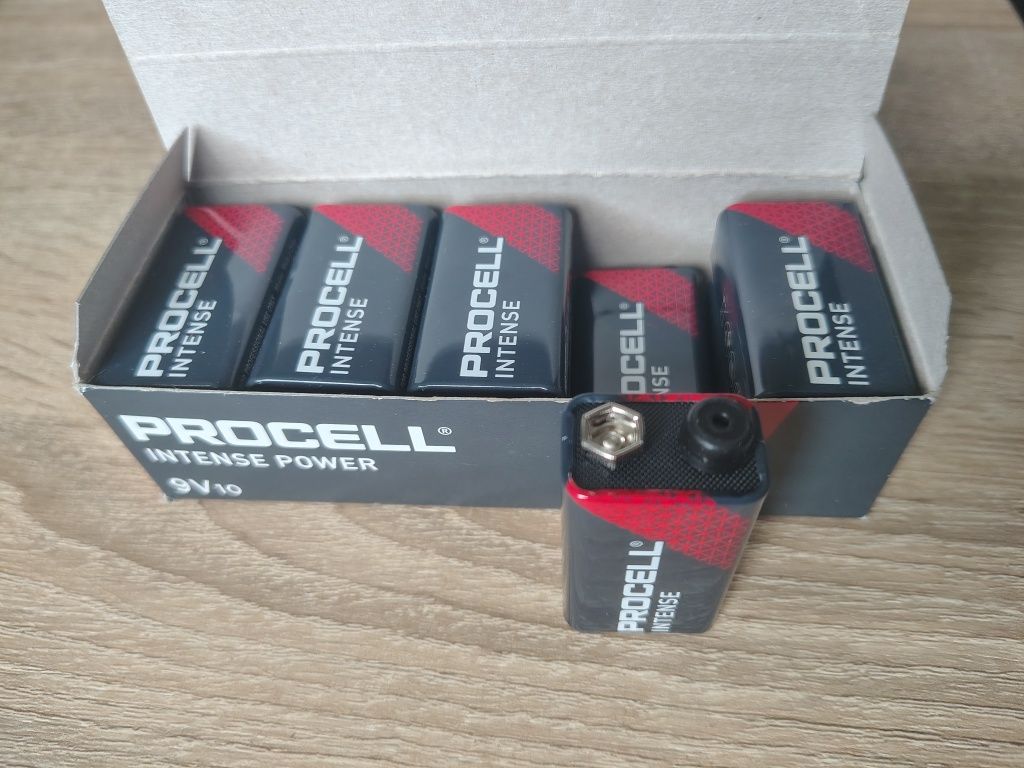 Baterie Duracell PROCELL - 9V/10sztuk. Cena okazyjna - nowe !