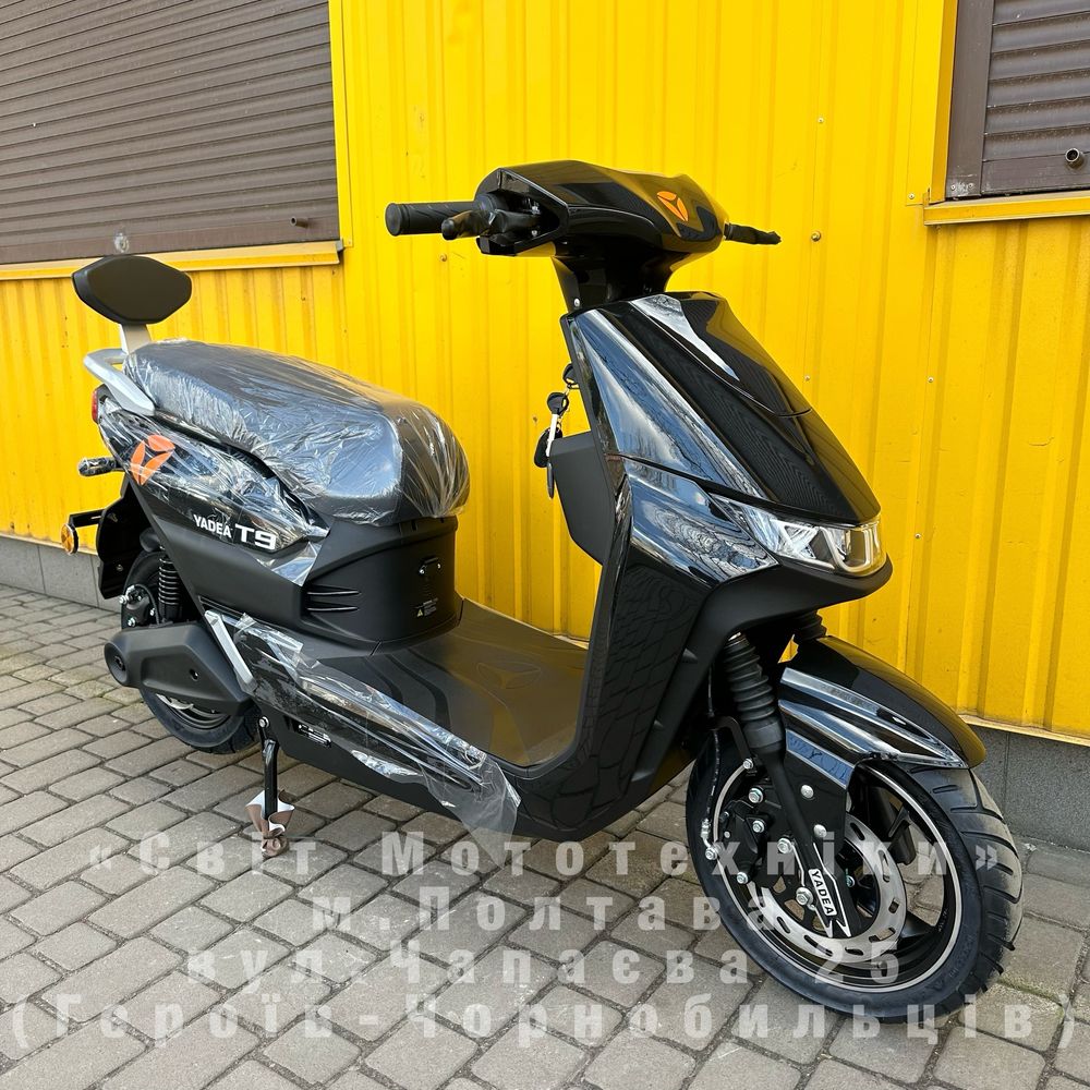 Новий електроскутер Yadea T9 2500W 72V20Ah електричний скутер
