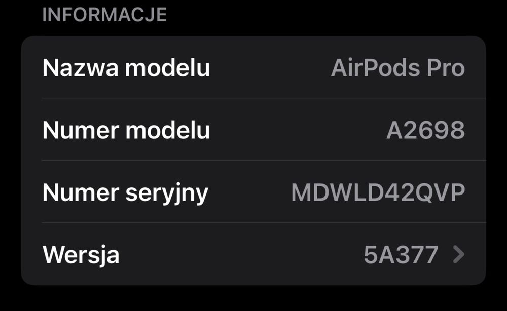 Apple airpods 2 pro