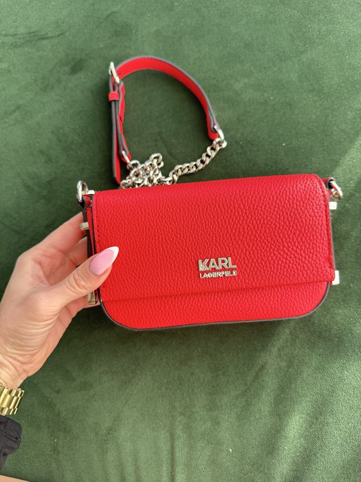 Сумочка karl lagerfeld шкіра