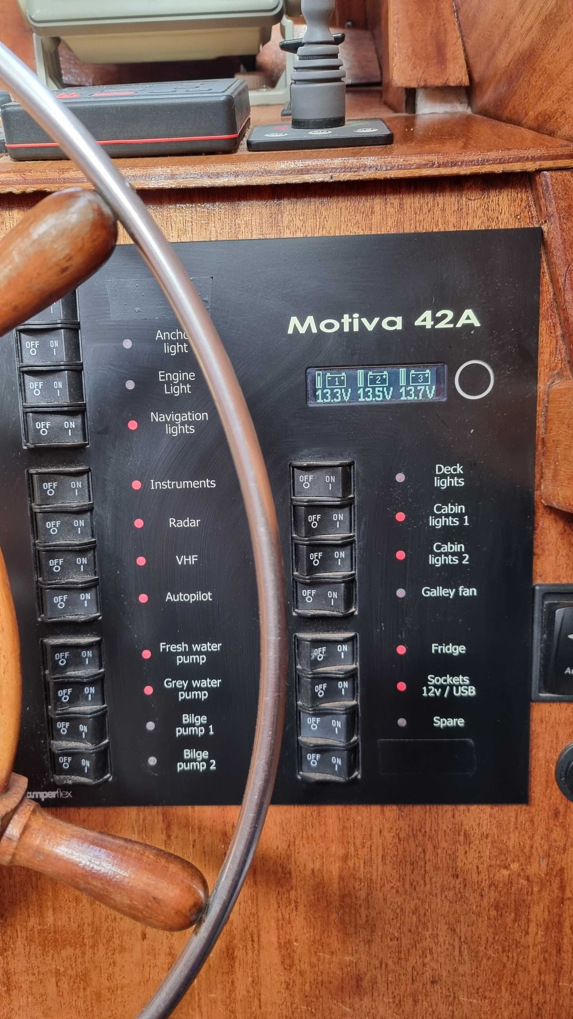 Jacht oceaniczny stalowy Motiva 42A 1982