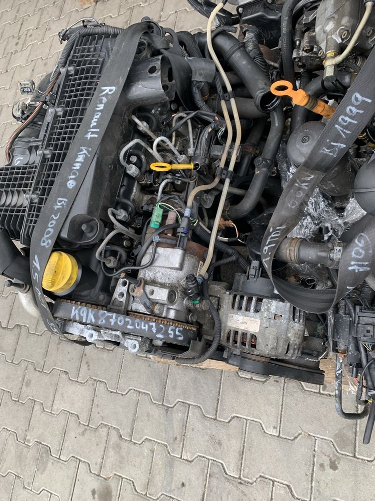 Двигун мотор двигатель 1.5cdi Renault kangoo k9k