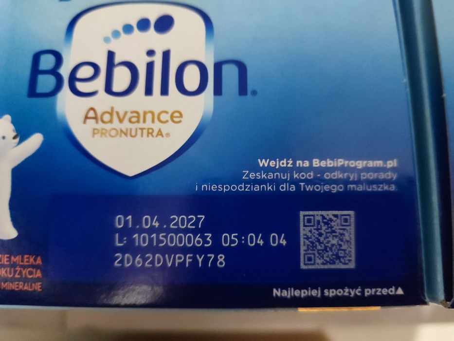 Mleko Bebilon 3 nowe, długa data 01.04.2027r.