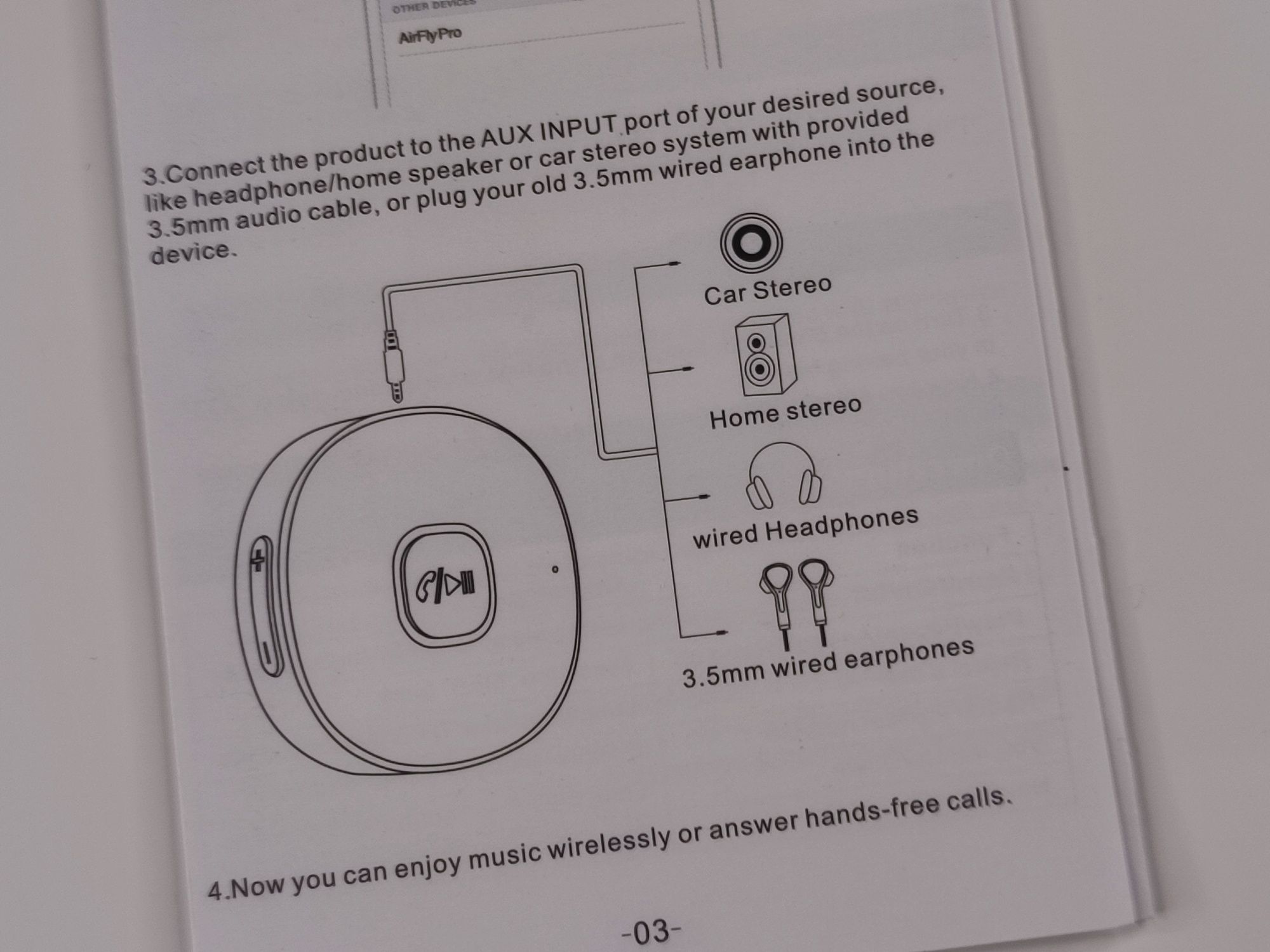 Odbiornik bluetooth transmiter plus przejściówka jack-jack