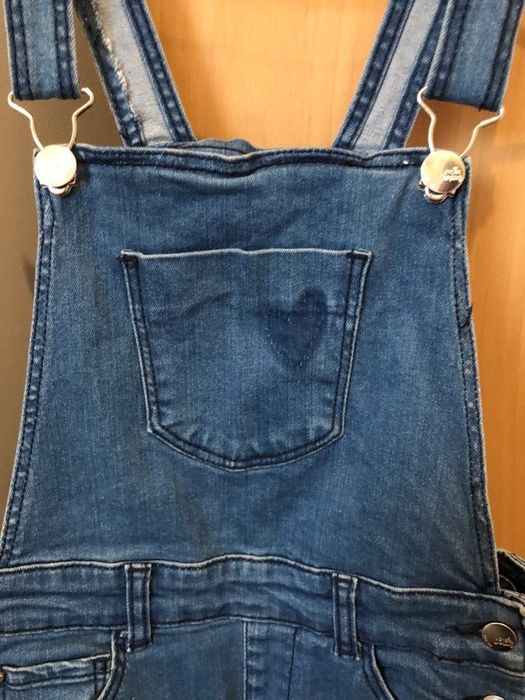 Macacão de ganga Zippy, tamanho 7-8 anos