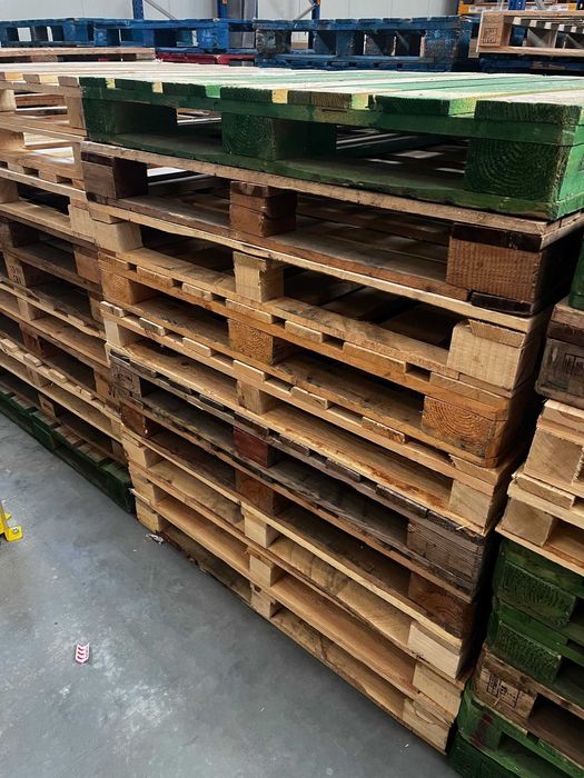 Palety drewniane używane 120x120 cm,  120x100 cm – dobry stan