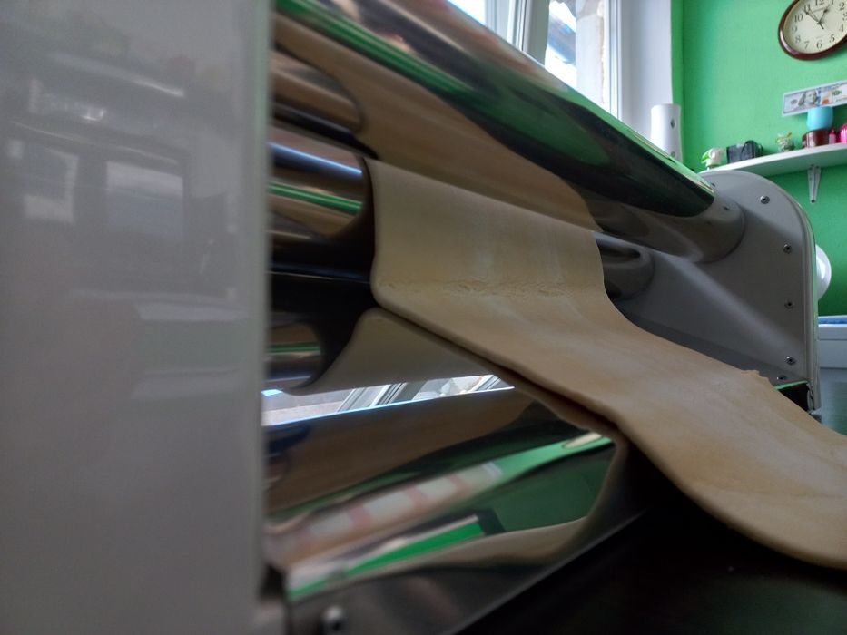 Тестораскатка ручная длинна валов 50 см Тісторозкатка тестораскаточная