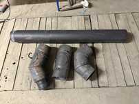 Rury kominowe 160mm grube 2mm i kolana