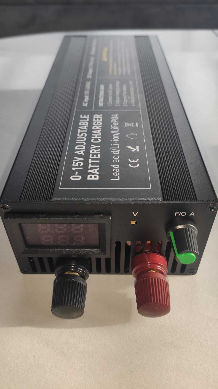 Зарядний пристрій для LiFePo4 Li-Ion Gel батарей 0-15В\0-100А