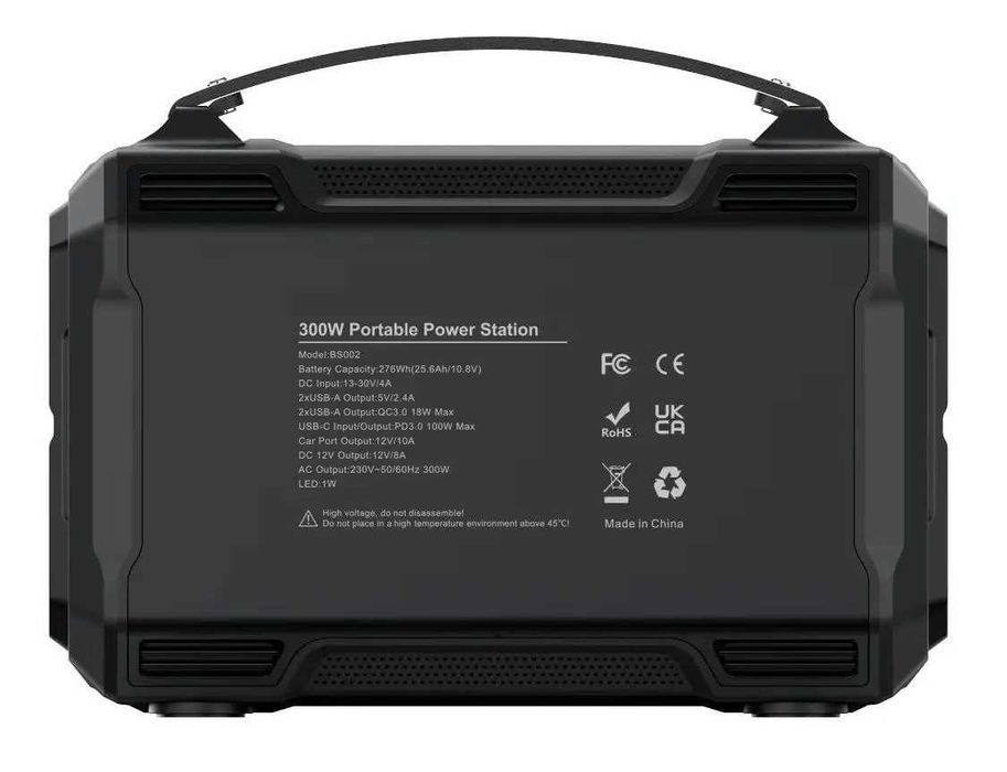 Портативна зарядна станція Choetech 300 Вт 295Wh