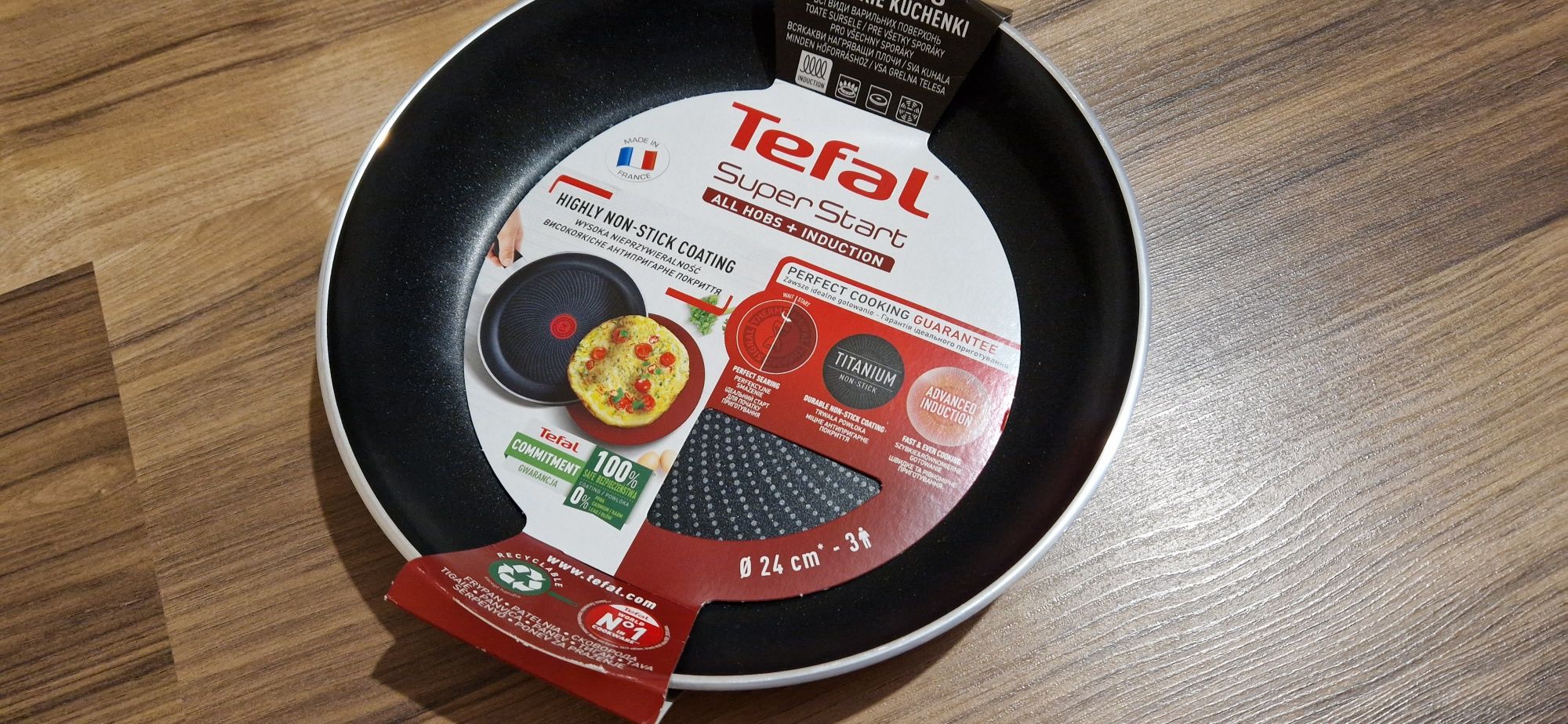 Patelnia 24cm TEFAL Made in France OKAZJA !!!