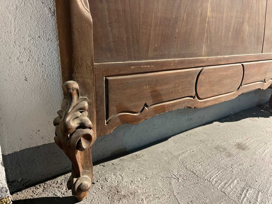 Cama da Bi`Avó de 1920- Madeiras nobre