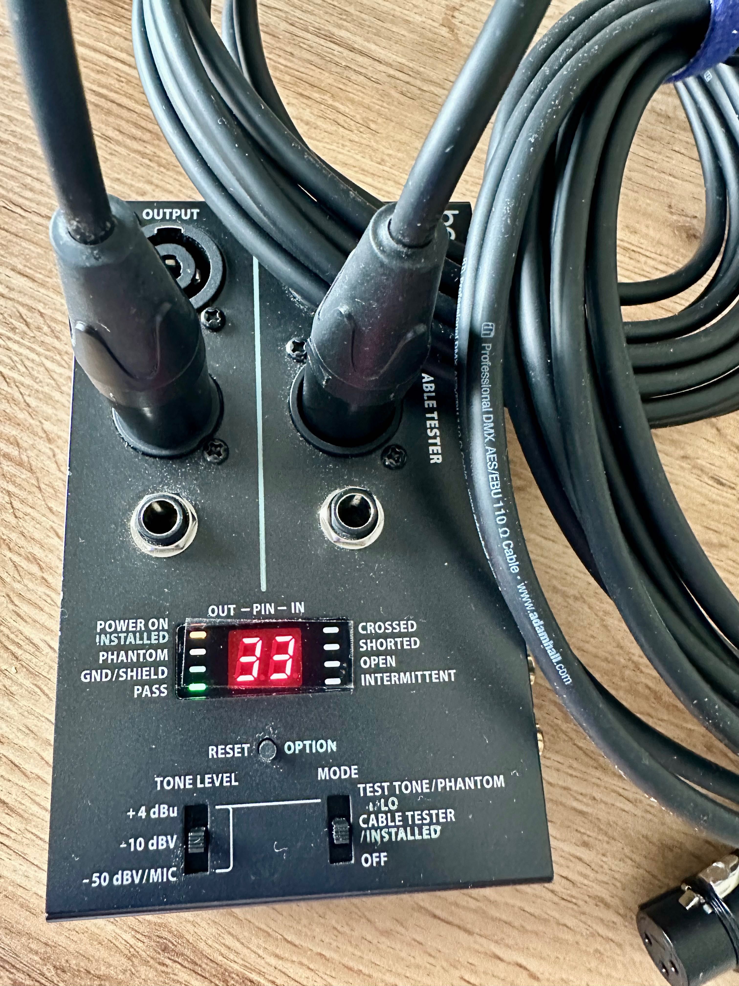 Kabel DMX XLR 5 metrów - 2 sztuki Adam Hall dmx aes EBU 110 ohm