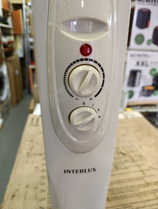 Распродажа!!!  Обогреватель масляный INTERLUX INO-7015W