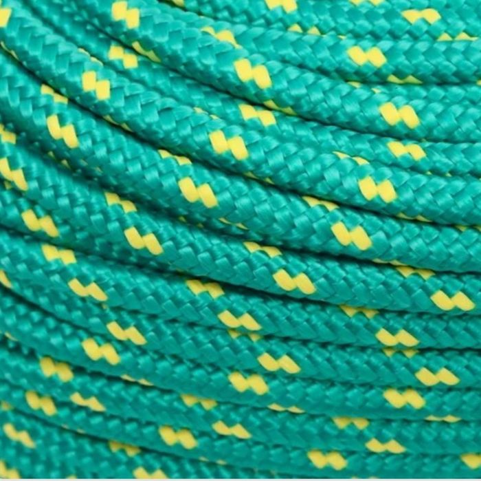 Linka żeglarska lub jak kto woli zielona, 8 mm, 500 m, polipropylen.