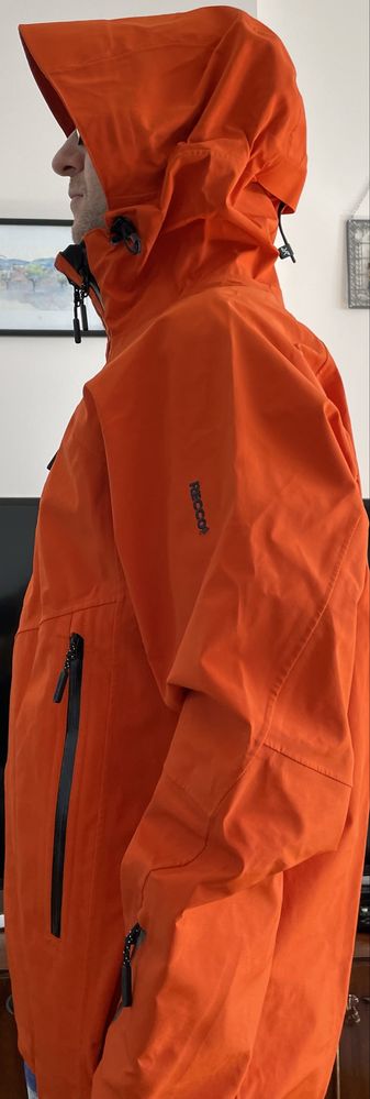 Revolution Race kurtka membranowa hardshell Cyclone Rescue 2.0 pumpkin