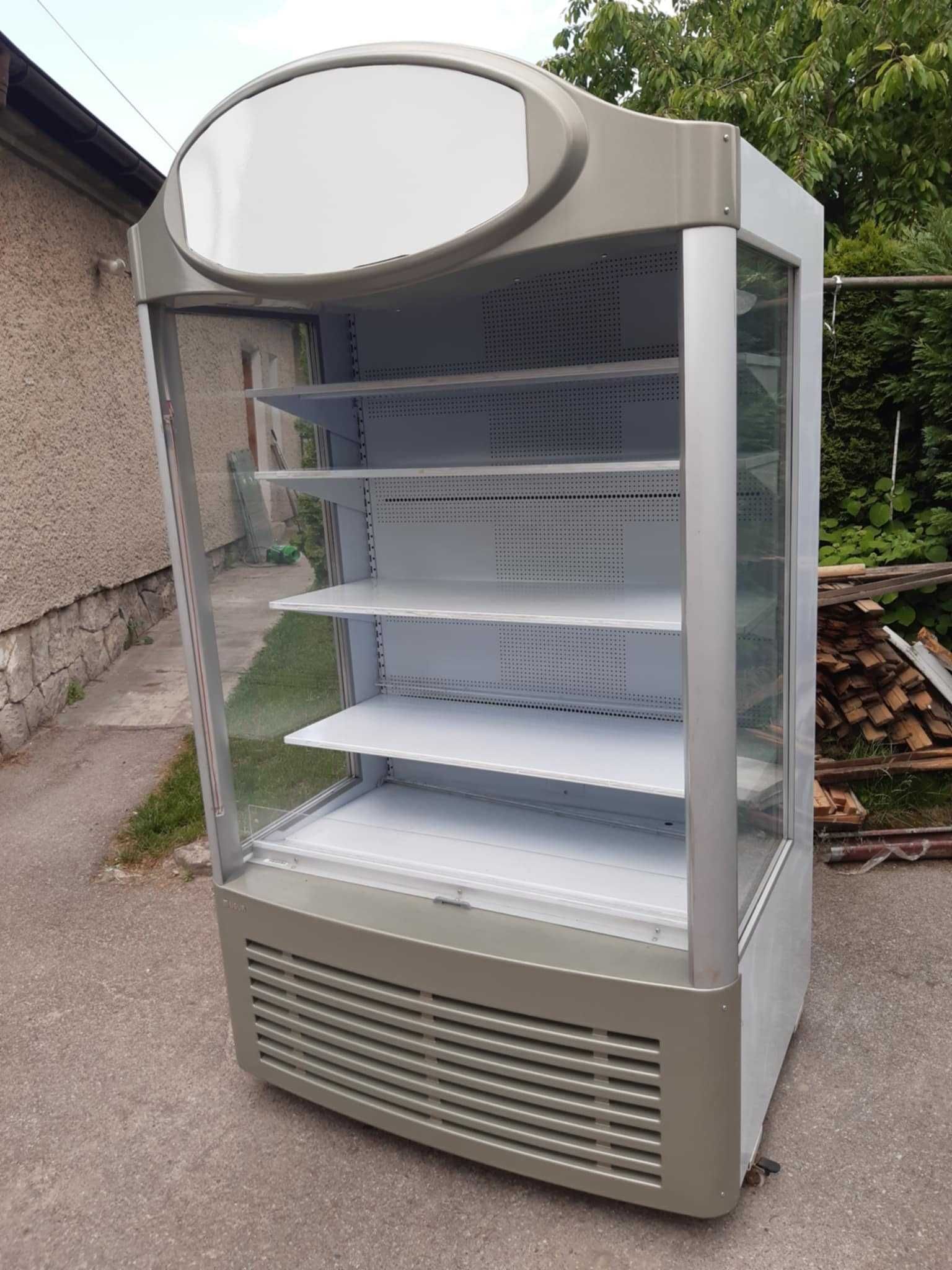 Chłodziarka lodówka lodówko witryna sklep cukiernicza napoje ciasta