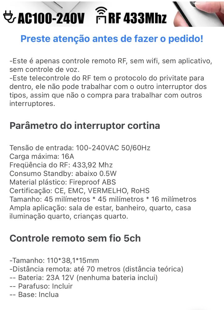 Automatização de Estores “NOVO”