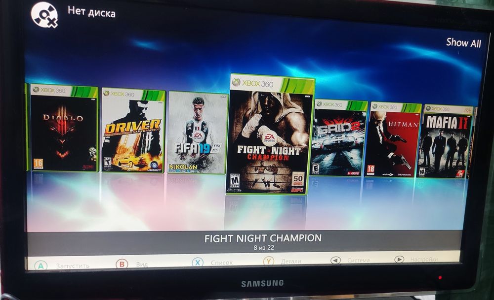 XBOX 360 250g. + 2 геймпада
