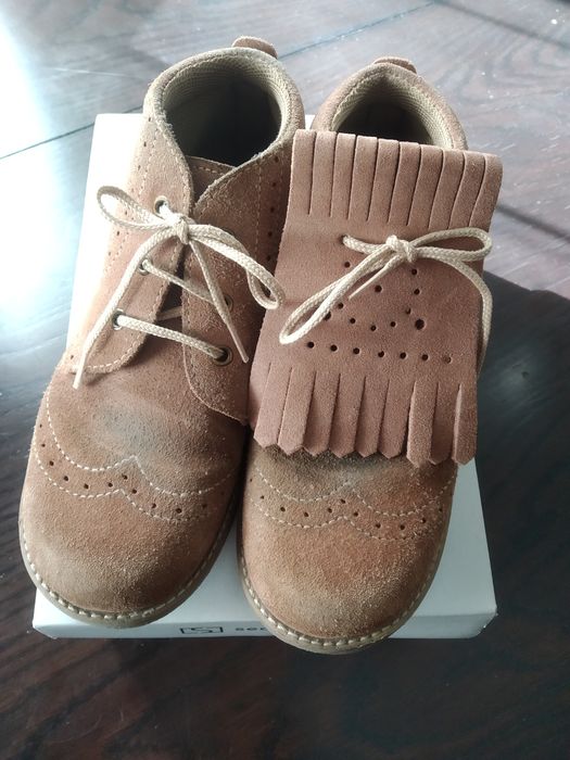 Botins em pele de carneira, Tam. 33