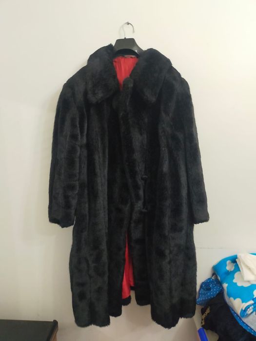 Casaco de pêlo, comprido