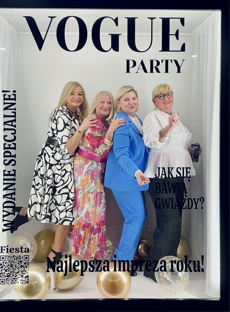 Fotobox Fotobudka PhotoBox Vogue Party WYNAJEM!