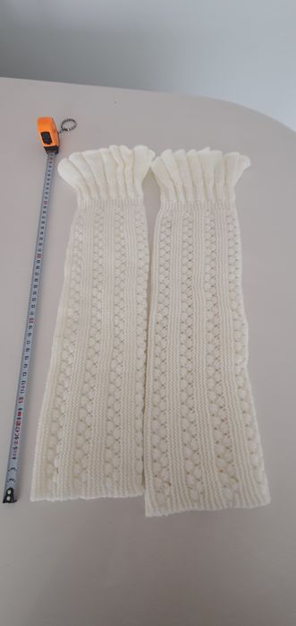 Ocieplacze na nogi podkolanówki do kozakow półbuty