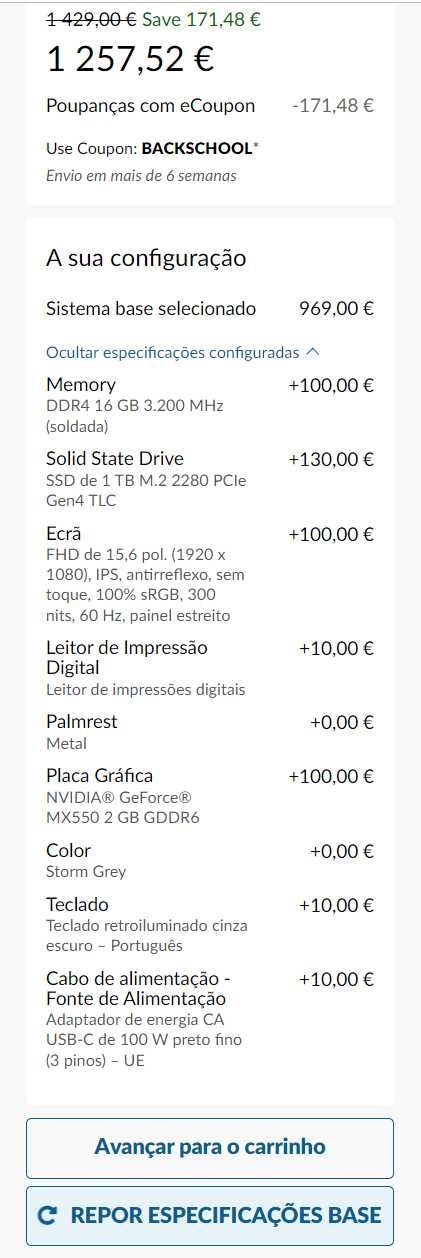 Lenovo Ideapad 5 (Caixa SELADA, novo) - 16GB RAM, 1TB SSD, Nvidia