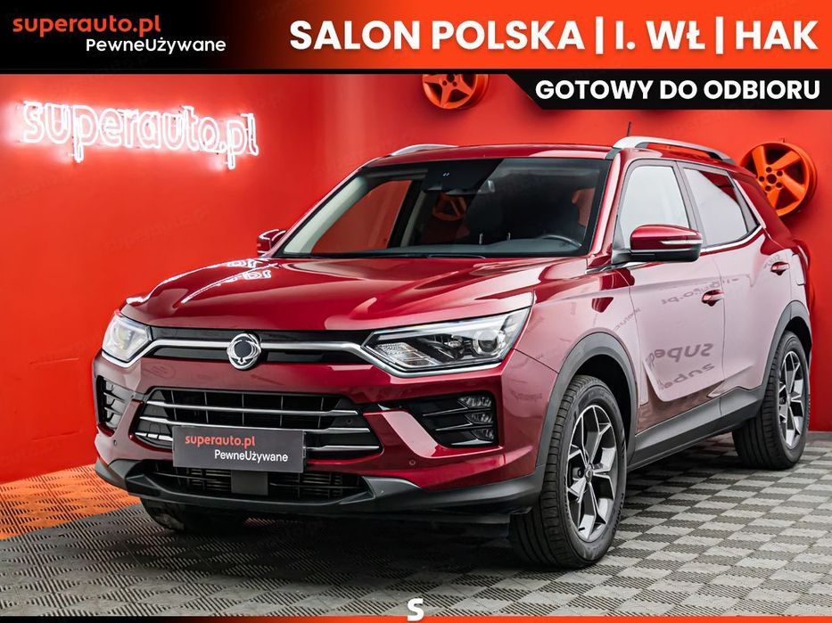 SsangYong/KGM Korando Od ręki - 1.5 T-GDI Quartz 2WD aut 163KM | Salon PL | Hak | I wł. |