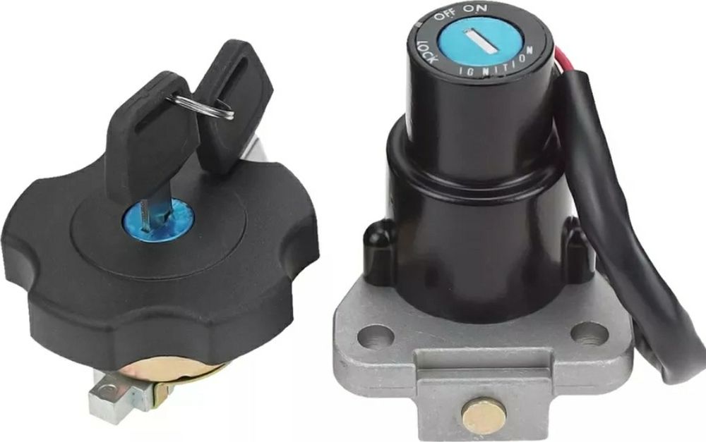 Canhão de ignição yamaha dt 50 e tampão com a mesma chave ( novo)