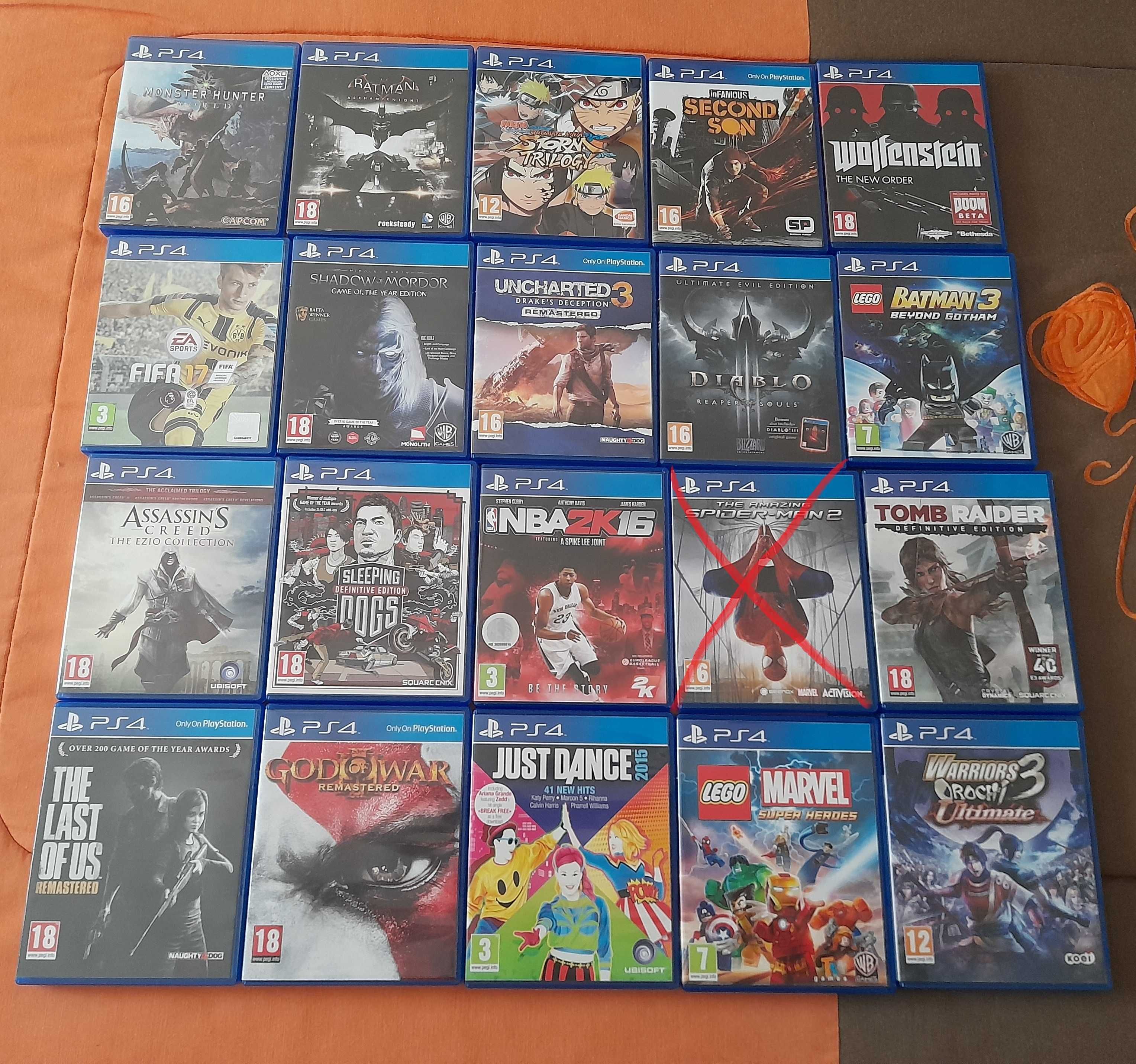 Jogos PS4 (Preços na Descrição)