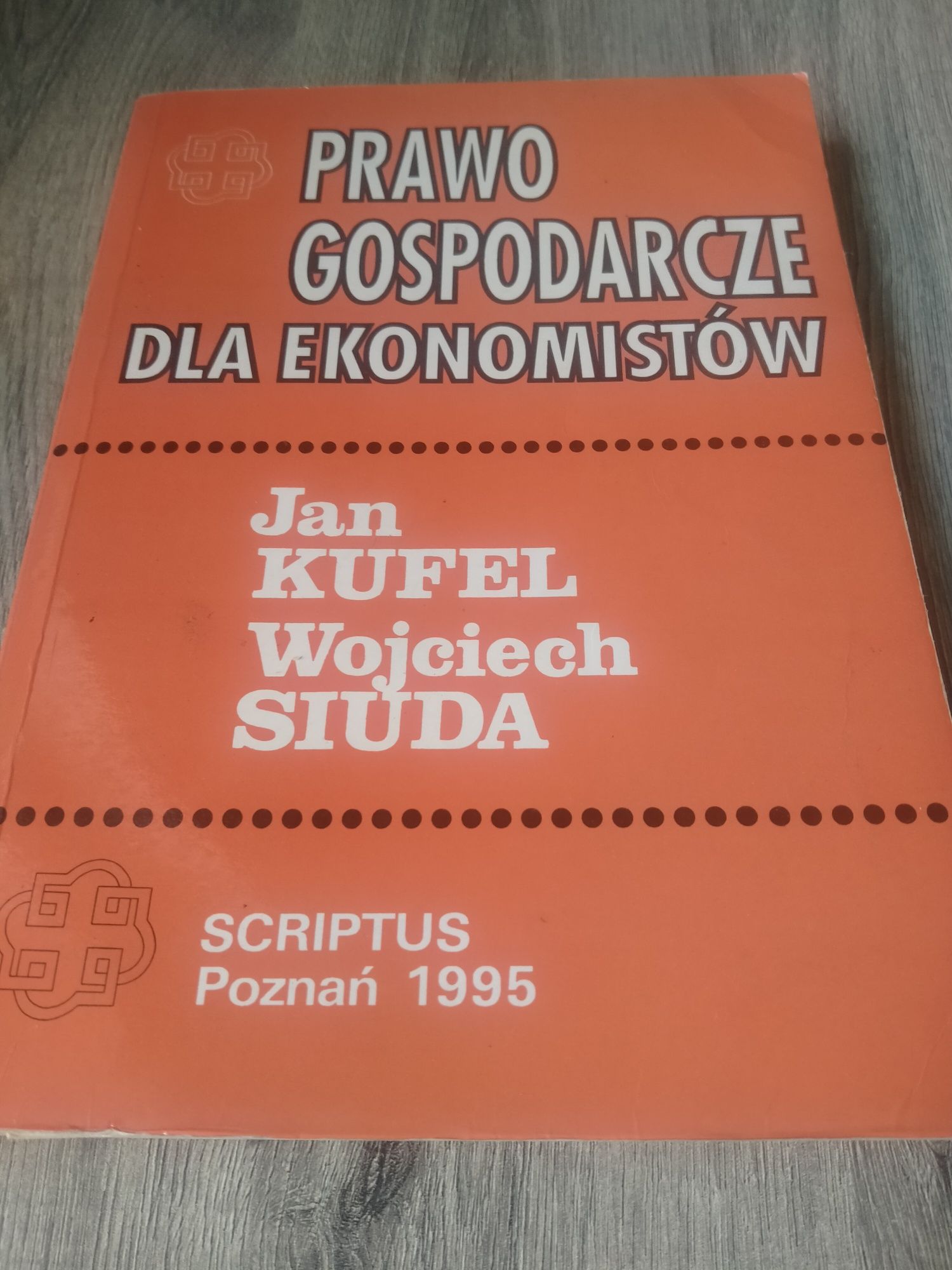 Jan Kufel prawo gospodarcze dla ekonomistów