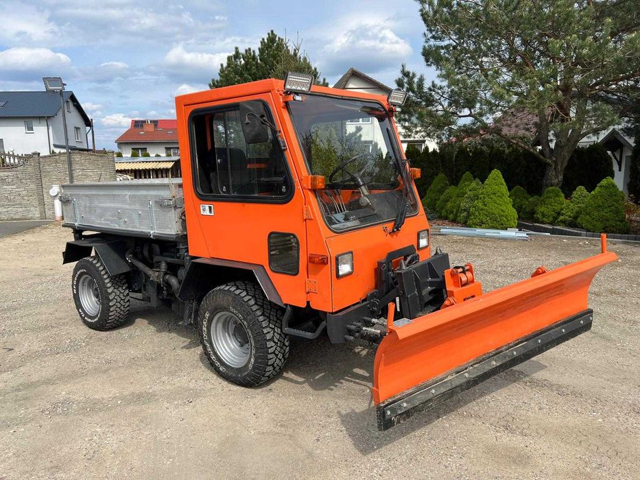 Multicar, pług, odśnieżarka, 3-stronny wywrot, 4x4
