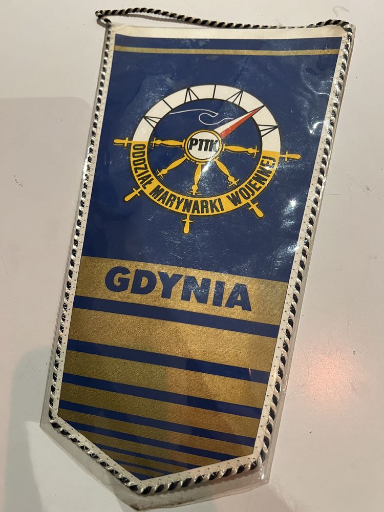 Proporczyk Marynarka Wojenna Oddział Gdynia PTTK