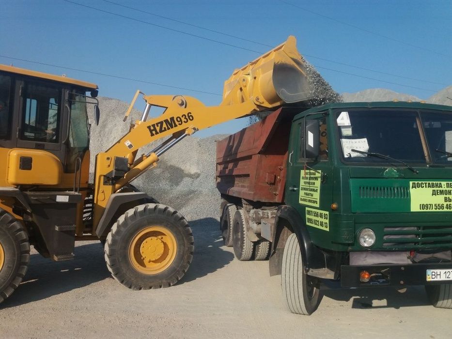 Отсев,щебень, песок,цемент. Доставка