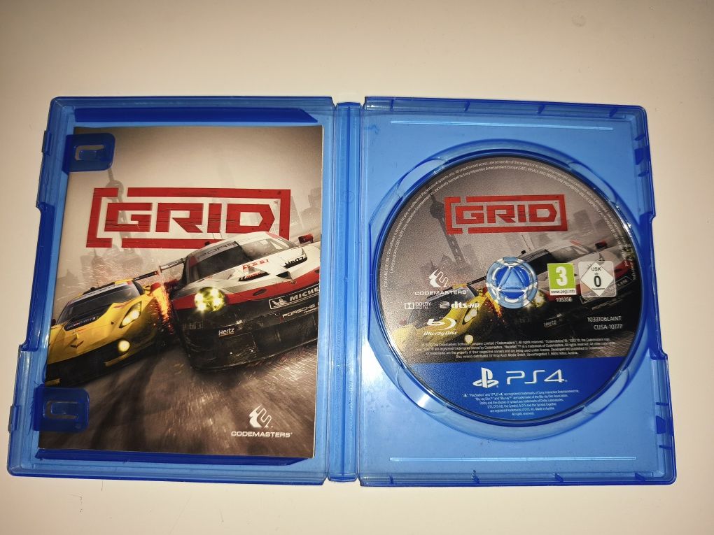 Gra Ps4 Grid PL gry PlayStation 4 Sniper UFC GTA V Mafia Crash NFS GT7