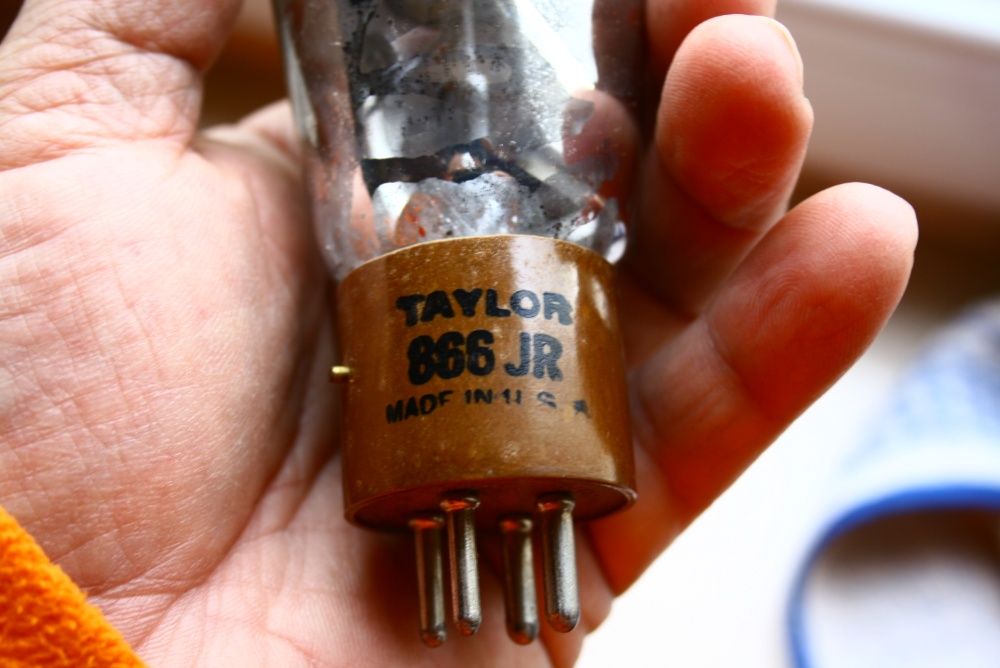 2- TAYLOR 866JR Tube Mercury Vapor Rectifier