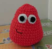 Peluche Pou em crochet