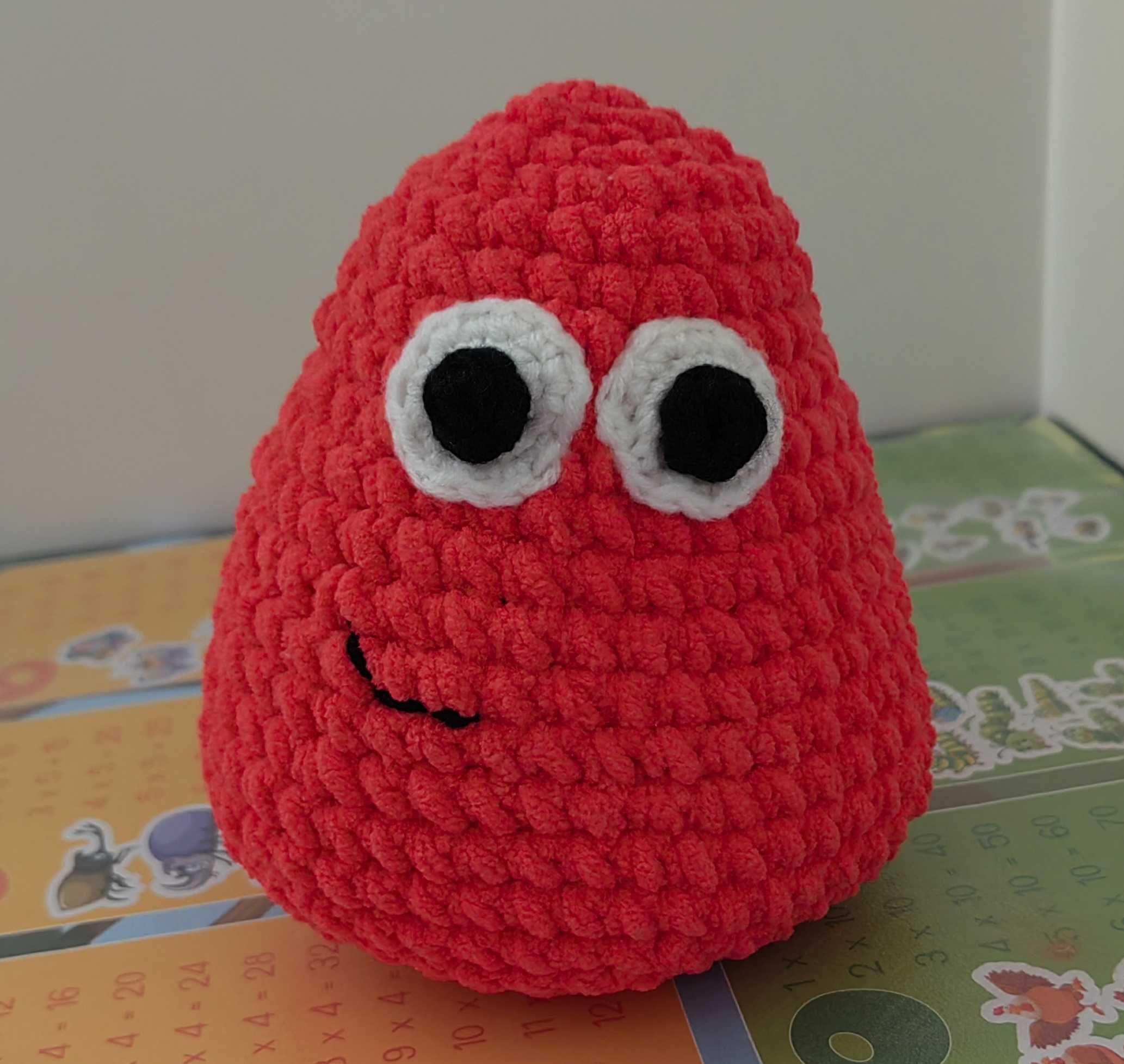 Peluche Pou em crochet