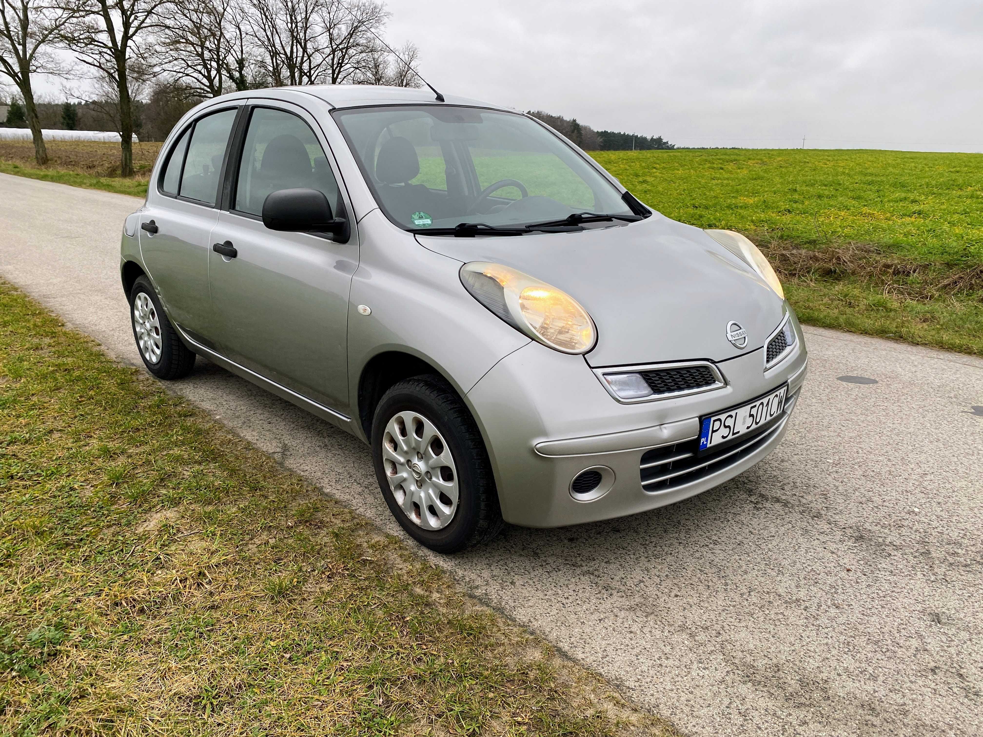 Nissan Micra 1,2 Benzyna, 5 drzwi, 12/2009