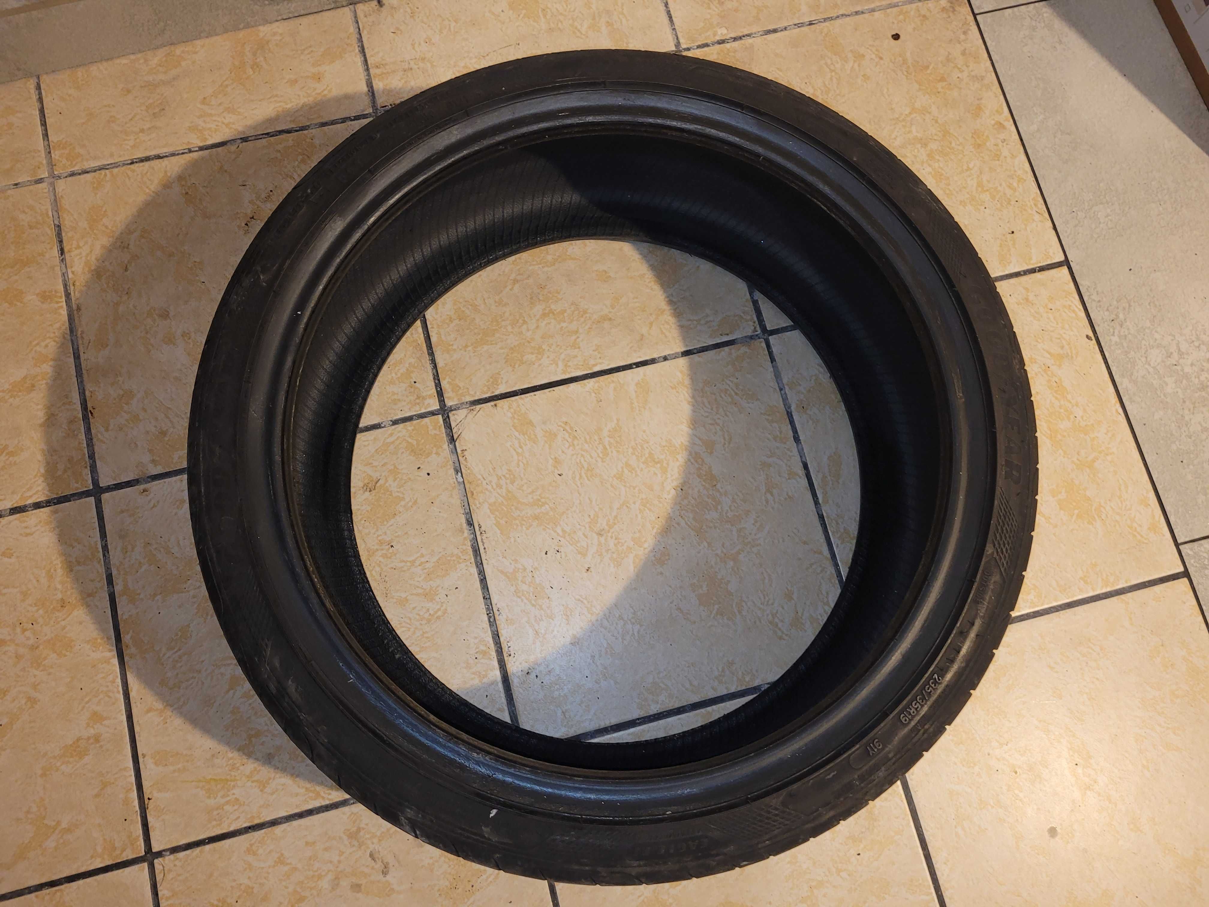 2 x Goodyear Eagle F1 Asymmetric 5 235/35 R19 91 Y RUN ON FLAT