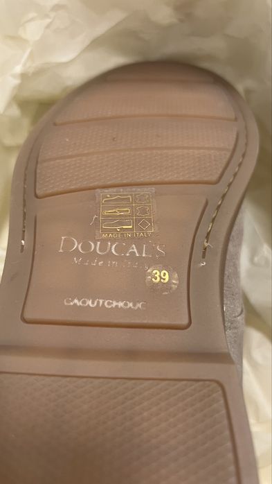 Черевики жіночі Doucal’s | замшеві дезерти на хутрі (Італія, 39) - 50%
