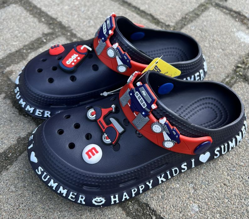 Крокси для хлопчика, дівчинки тапки резинові, дитячі гумові, шльопки