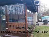 Osłony tarasowe z folii przezroczystej z montażem Warszawa i okolice
