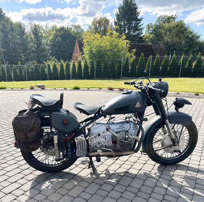 motocykl CONDOR Zündapp A580 I z 1953 roku