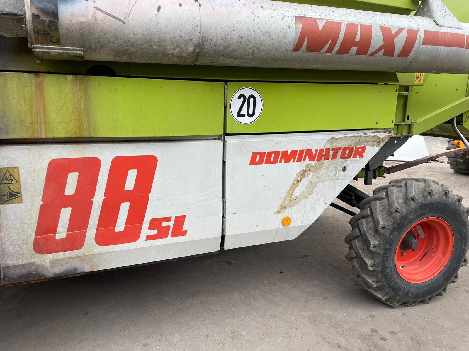 Kombajn Claas Dominator 88 części używane oryginalne